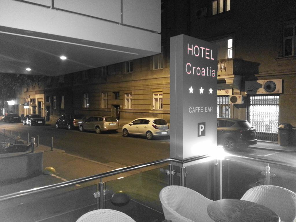 Hotel Croatia Zágráb Kültér fotó