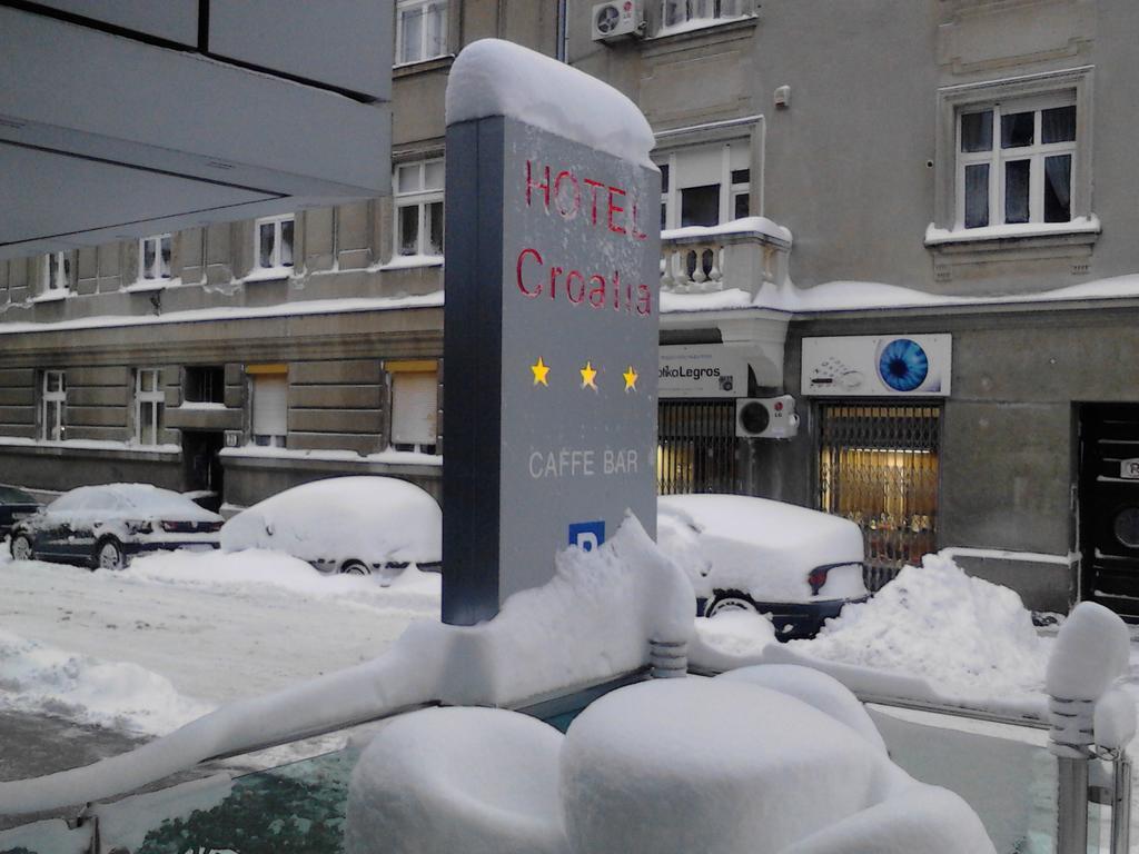 Hotel Croatia Zágráb Kültér fotó