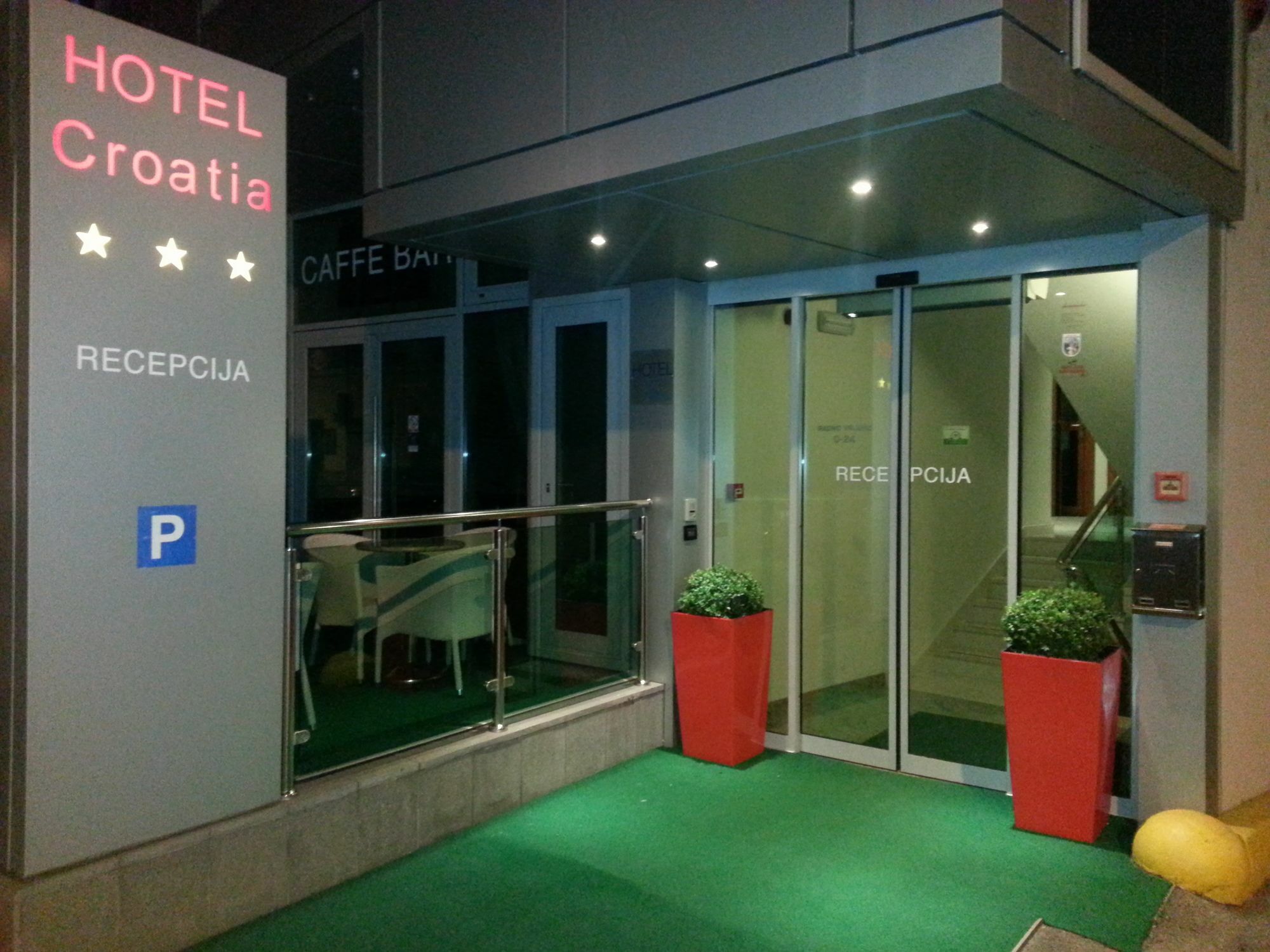 Hotel Croatia Zágráb Kültér fotó